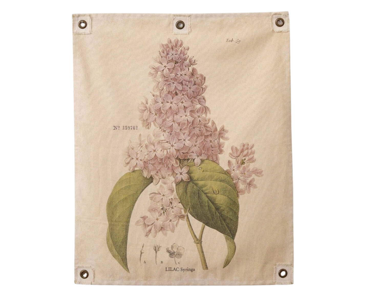 Lilac Canvas Wall Hanging
